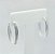 Argola Oval Duas Fileiras - Imagem 1