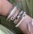 Pulseira elos alongados com fecho boia 18cm - Imagem 3