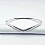 Bracelete Liso em V 2mm - Imagem 1