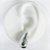 Brinco Eletroformação Gota M 2,5cm x 1cm - Imagem 4