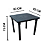 Mesa Desmontável Quadrada Branca 82cm Injeplastec - Imagem 2
