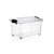 Caixa Organizadora 65L Transparente - Grande, Empilhável, c/ Tampa - Imagem 1