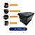 Kit 04 Caixas Organizadora Container 95 Litros Black - Imagem 5