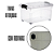 Kit 02 Caixas Organizadora Container 25 Litros Transparente - Imagem 4
