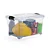 Kit 04 Caixas Organizadora Container 45 Litros Transparente - Imagem 6