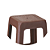 Kit 02 Banquetas Cor Coffee - Cozinha, Bar, Jardim, Resistentes - Imagem 4