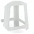 Kit 06 Banquetas Cor Branco - Cozinha, Bar, Jardim, Resistentes - Imagem 3