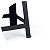 Kit 10 Banquetas Cor Preto - Cozinha, Bar, Jardim, Resistentes - Imagem 4