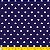 Tecido Tricoline Corações fundo Marinho  - Peripan - 50 x 150 cm - Imagem 2