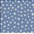 Tecido Tricoline Estrelas Rabisco Bege Fundo Azul Antigo - Peripan - 50 x 150 cm - Imagem 2