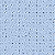 Tecido Tricoline Mini Borboletas Fundo Azul - Peripan - 50 x 150 cm - Imagem 1