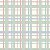 Tecido Tricoline Xadrez - Coleção Doce de Coco  - Fuxicos e Fricotes - 50 x 150 cm - Imagem 1