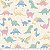 Tecido Tricoline Dinos Jurassic fundo Bege - Peripan - 50 x 150 cm - Imagem 2