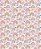Tecido Tricoline Digital Arco Íris Fundo Rosa Claro - Tecidos Dohler - 50 x 150 cm - Imagem 1