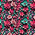 Tecido Tricoline Digital 3D Floral 1 - Coleção Dimensão - Peripan - 50 x 150 cm - Imagem 1