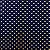 Tecido Tricoline Mini Coroas Douradas Fundo Marinho  - Peripan - 50 x 150 cm - Imagem 3