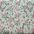 Tecido Tricoline Mini Floral Laís Rosa Fundo Bege - Peripan - 50 x 150 cm - Imagem 5