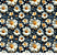 Tecido Tricoline Digital  Floral 3D - Mini Borboletas e Margaridas  - Tecidos Caldeira - 50 x 150 cm - Imagem 1