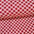 Tecido Tricoline Xadrez Diagonal Vermelho (6 mm) - Tecidos Caldeira - 50 x 150 cm - Imagem 3