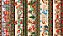 Tecido Tricoline Digital Barrado Natalino (Papai Noel) - Contos de Natal - Peripan - 50 x 150 cm - Imagem 3