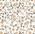 Tecido Tricoline Florzinhas Mini Bege - Coleção Colorê - Tecidos Caldeira - 50 x 150 cm - Imagem 1