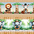 Tecido Tricoline Digital Barrado Safári do Bem - Coleção Lúdica - Tecidos Caldeira - 50 x 150 cm - Imagem 1