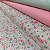Tecido Tricoline Floral Ana Rosas e Malvas - Tecidos Caldeira - 50 x 150 cm - Imagem 2