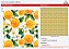 Tecido Tricoline Laranjas e Flores - Peripan - 50 x 150 cm - Imagem 2