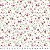 Tecido Tricoline Floral Marina Lilás e Rosa - Tecidos Caldeira - 50 x 150 cm - Imagem 1