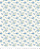 Tecido Tricoline Floral Rosa e Jasmim (Azul) - TC - 50 x 150 cm - Imagem 1