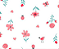 Tecido Tricoline Flores e Joaninhas 2 (Flores e Borboleta) - Ibirapuera - 50 x 150 cm - Imagem 1