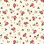 Tecido Tricoline Floral - Coleção Doce Criação - Peripan - 50 x 150 cm - Imagem 1