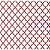 Tecido Tricoline Marroquino Ana Branco com Vermelho - Tecidos Caldeira - 50 x 150 cm - Imagem 1