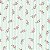 Tecido Tricoline Micro Floral Fadas Tiffany  - Fuxicos e Fricotes - 50 x 150 cm - Imagem 1