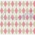 Tecido Tricoline Geométrico Caqui com Rosa  - Tecidos Caldeira - 50 x 150 cm - Imagem 1