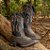 Bota Texana Masculina Country Bico Quadrado Boi - Imagem 1