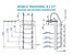 Escada Tradicional 1.1/2”  - 2 Degraus Anatômicos - Plástico- SODRAMAR - Imagem 2