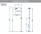 Ducha Tubular em Aço Inox 2´´ com chuveiro de 25x25 cm - SODRAMAR - Imagem 2