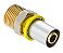 CONECTOR MACHO GAS 16 mm x 1/2" EMMETI - Imagem 1