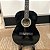 VIOLAO ACUSTICO PRETO - 39CBK - Imagem 3