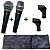 MICROFONE COM FIO - WALDMAN C/ 2 - Imagem 1