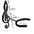 SUPORTE INSTRUMENTO PAREDE - CLAVE - Imagem 2