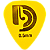 PALHETA FINA 0,50MM PVC - DOLPHIN - Imagem 1