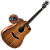 VIOLÃO PROF FOLK MOGNO ST - VENICE PLUS MALIBU - Imagem 1