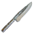 Faca Forjada 10" - 13 mm de Espessura Brut Forge - Imagem 1
