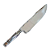 Faca Forjada 10" - 11 mm de Espessura Brut Forge Full Tang Com Contra fio - Imagem 1