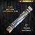 Faca Forjada 10" - 11 mm de Espessura Brut Forge Full Tang Com Contra fio - Imagem 3