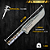 Faca Forjada 11" - 13,5 mm de Espessura Brut Forge Trabalhada em X - Imagem 4