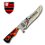 Faca De Churrasco Do Flamengo - Personalizada - Imagem 1