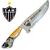 Faca premium 10" Atlético Mg - Imagem 1